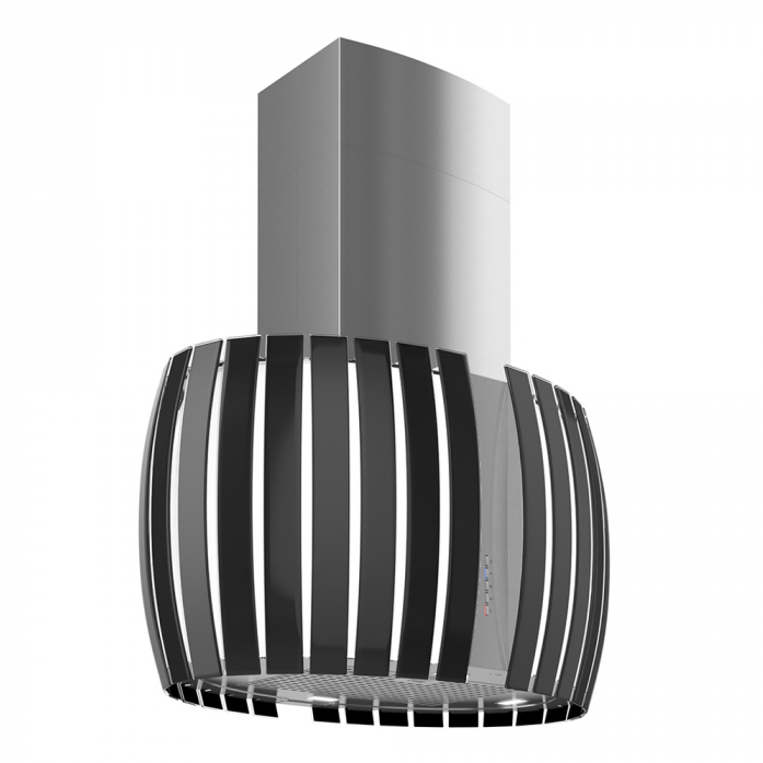 Островная вытяжка Falmec Prestige Isola Glass Black 75 CPGI75.E0P2#ZZZN491F в магазине «На диване» в Москве  — Выгодная цена