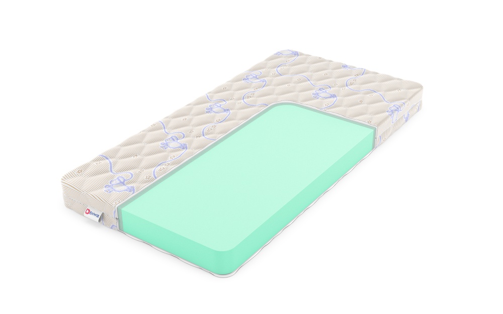 Детский матрас Denwir Baby Springless Eco Foam 10 (БЕБИ СПРИНГЛС ЭКО ФОМ 10) в магазине «На диване» в Москве  — Выгодная цена