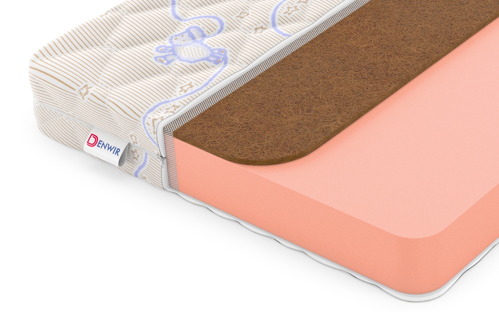 Детский матрас Denwir Baby Springless Top Foam Hard 11 в магазине «На диване» в Москве  — Выгодная цена