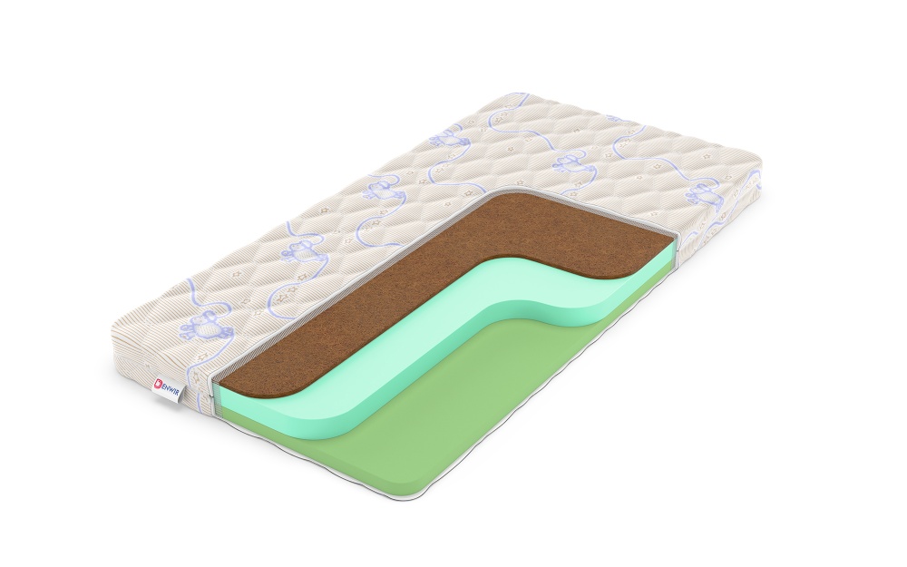 Детский матрас Denwir Baby Springless Eco Foam Hard 9 в магазине «На диване» в Москве  — Выгодная цена